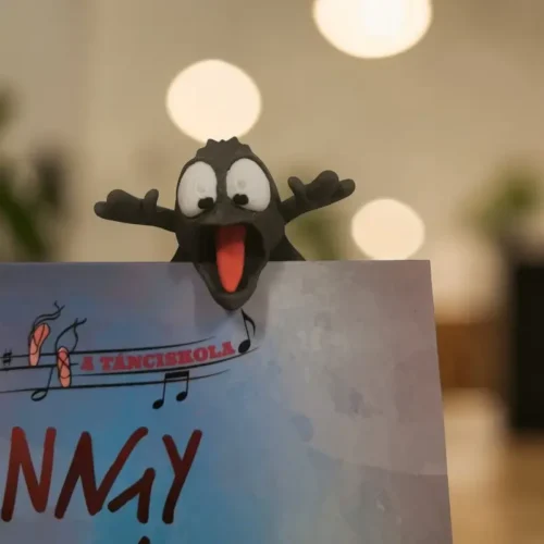 Kukucskáló könyvjelző – aranyos 3D figurák