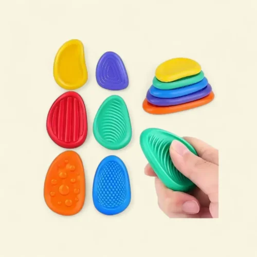szenzoros stresszoldó nyomkodó kövek szilikon fidget játék 2